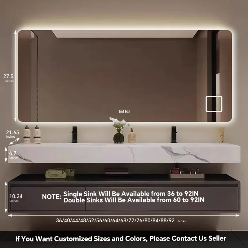 RUMZENO DS005 bathroom vanity detail