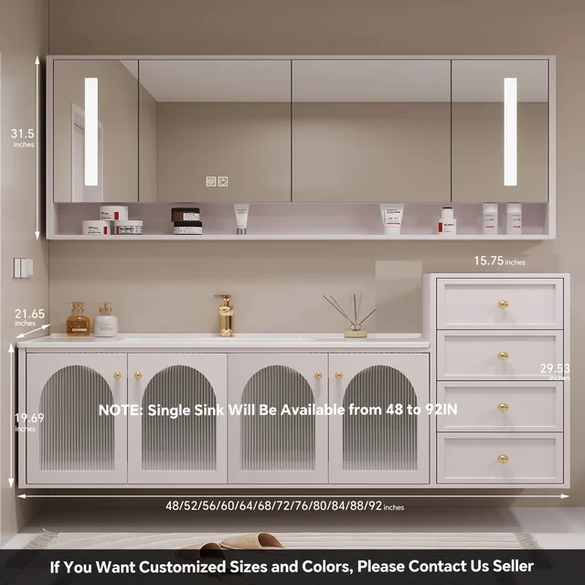 RUMZENO FS012 bathroom vanity detail