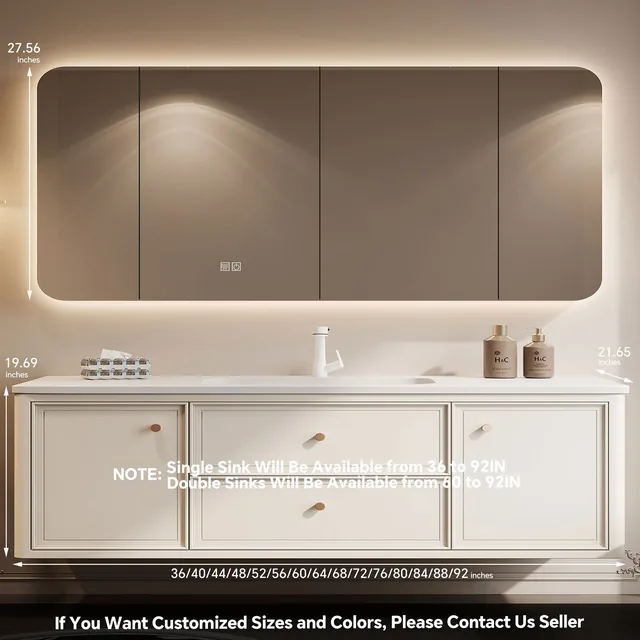RUMZENO FS018 bathroom vanity detail