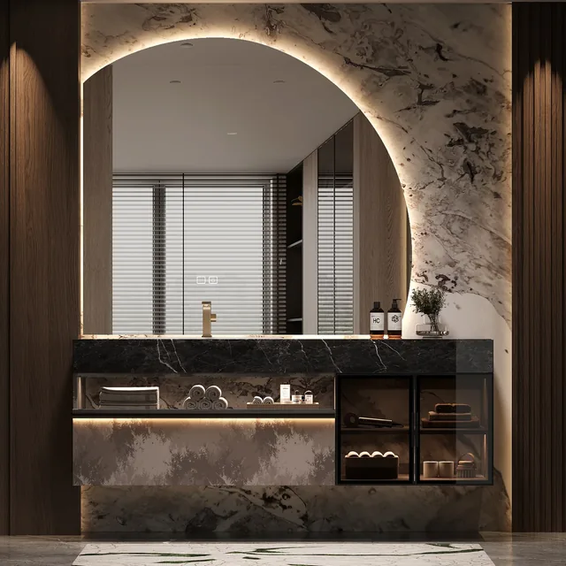 RUMZENO HS025 bathroom vanity main view