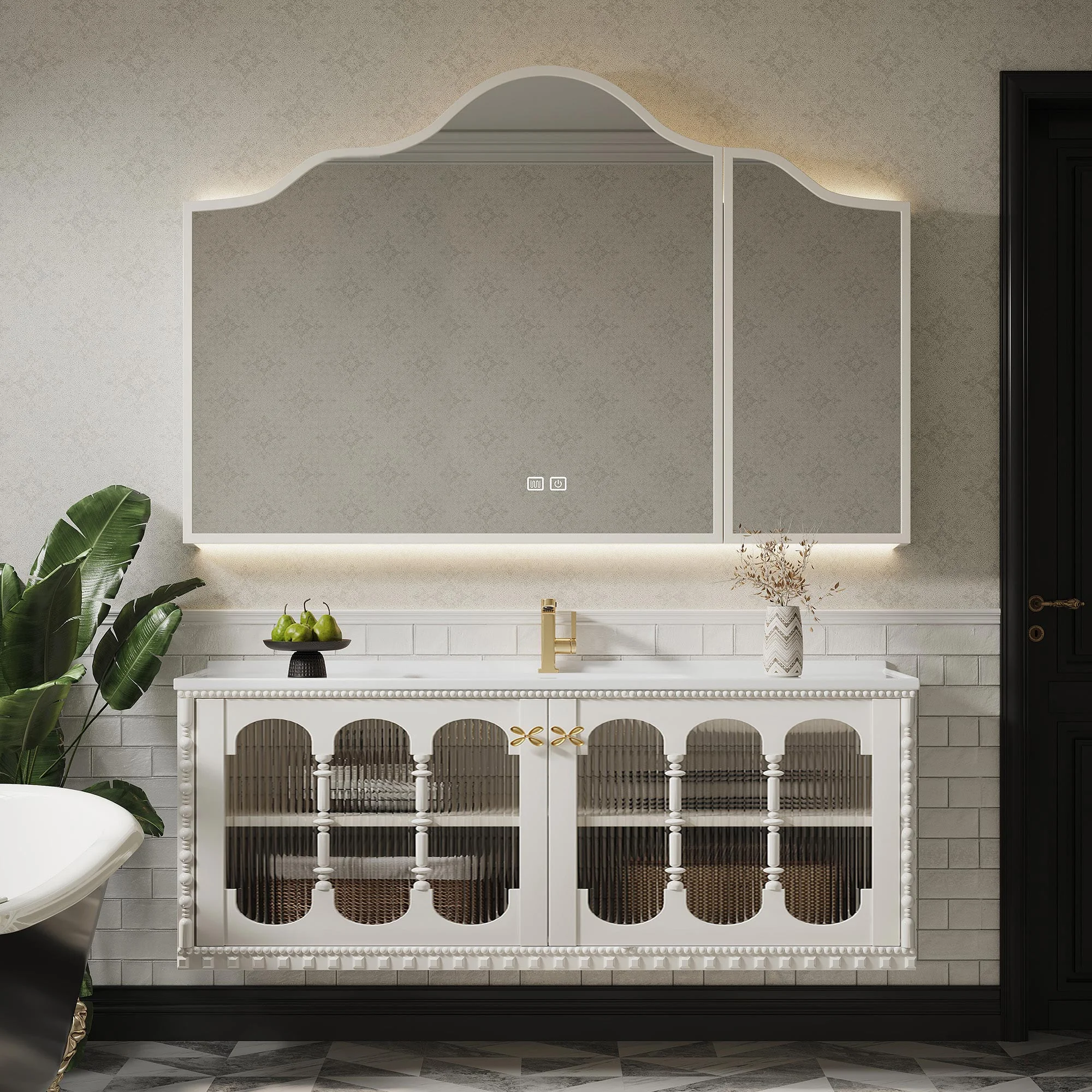 RUMZENO MX006 bathroom vanity detail
