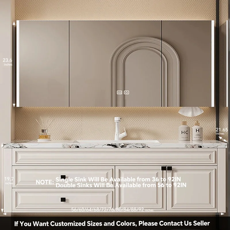 RUMZENO MX019 bathroom vanity detail
