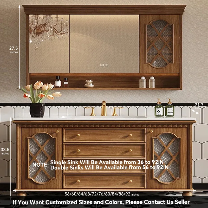 RUMZENO MX023 bathroom vanity detail