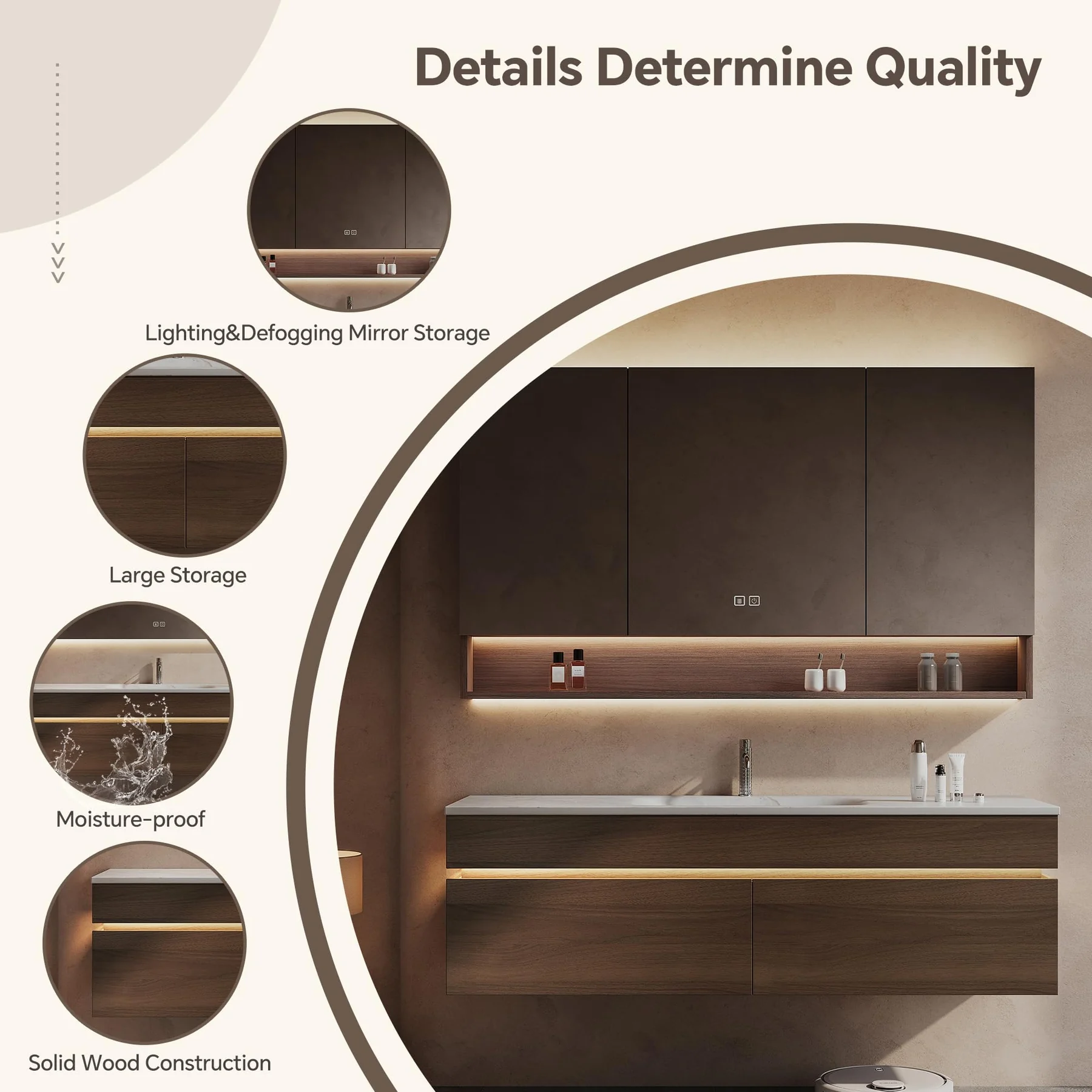 RUMZENO Linear Open-Shelf Line OPEN001 product view