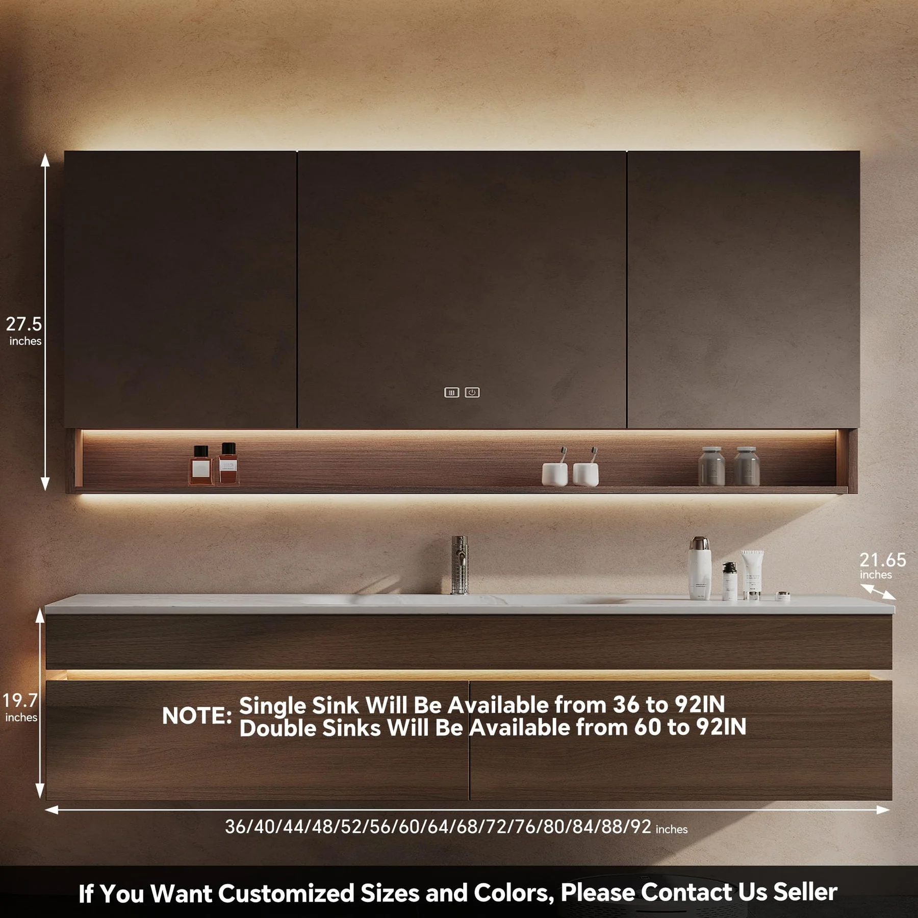 RUMZENO Linear Open-Shelf Line OPEN001 product view