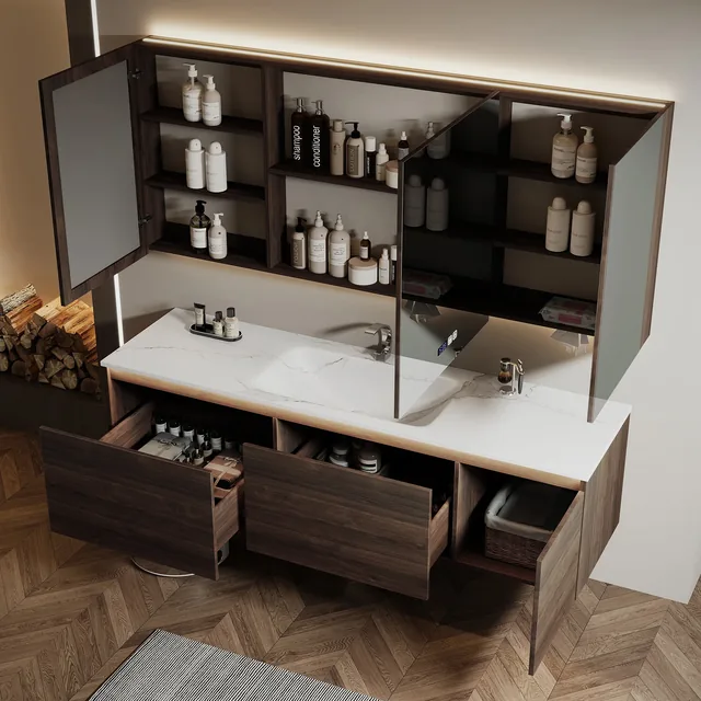 RUMZENO RW004 bathroom vanity main view