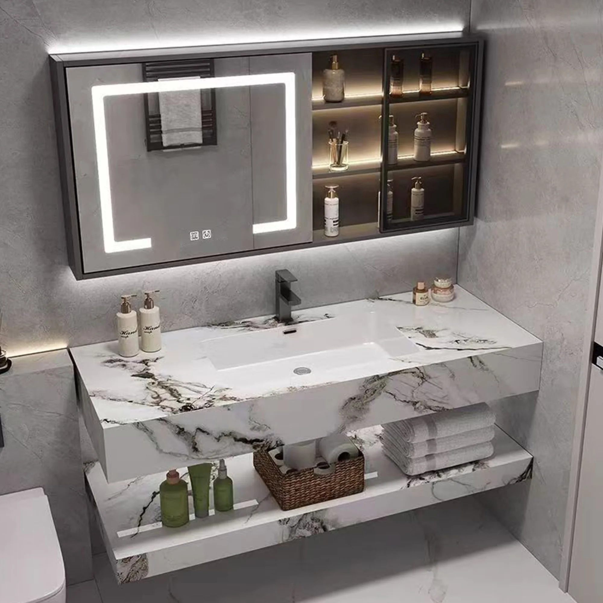 RUMZENO Vellin Single-Sink Floating Vanity VN-0214 product view