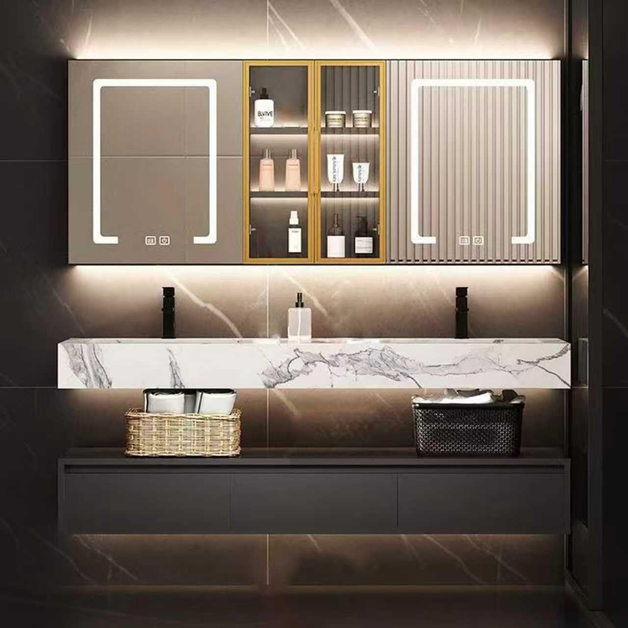 RUMZENO bathroom vanity product view 1